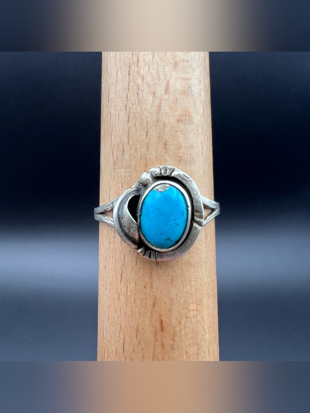 Vintage Mexico Turquoise Ring